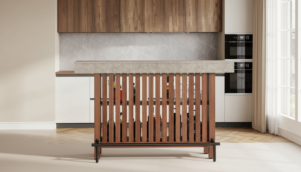 corner bar cabinet. Kitchen Furniture