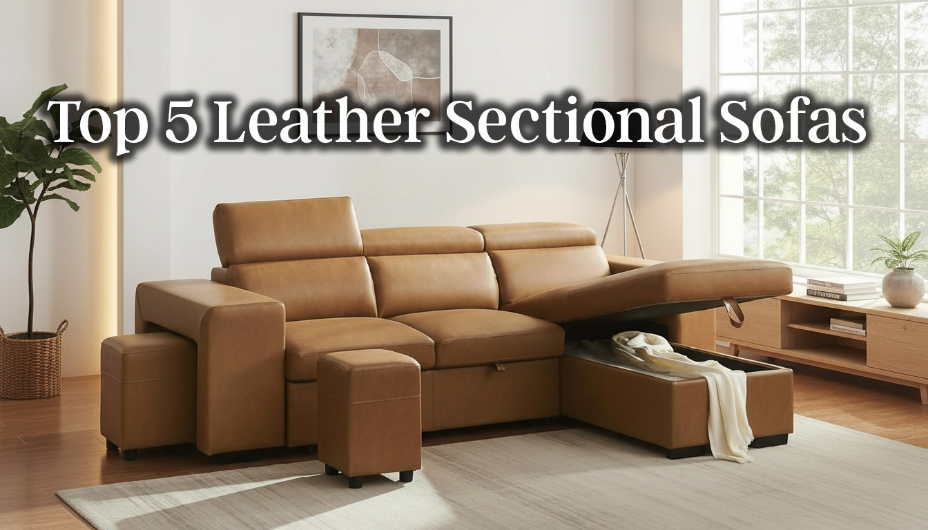 Top 5 Leather Sectional Sofas