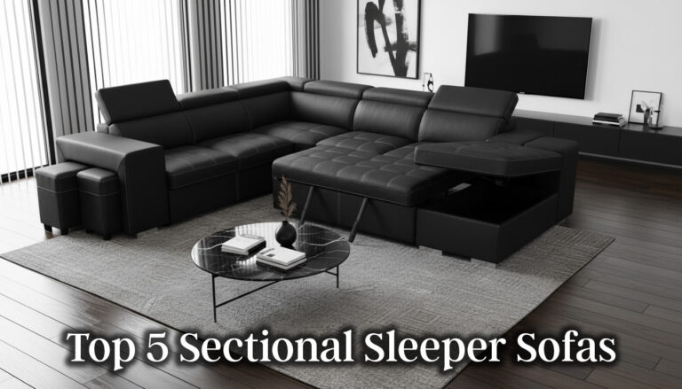 Top 5 Sectional Sleeper Sofas for 2026