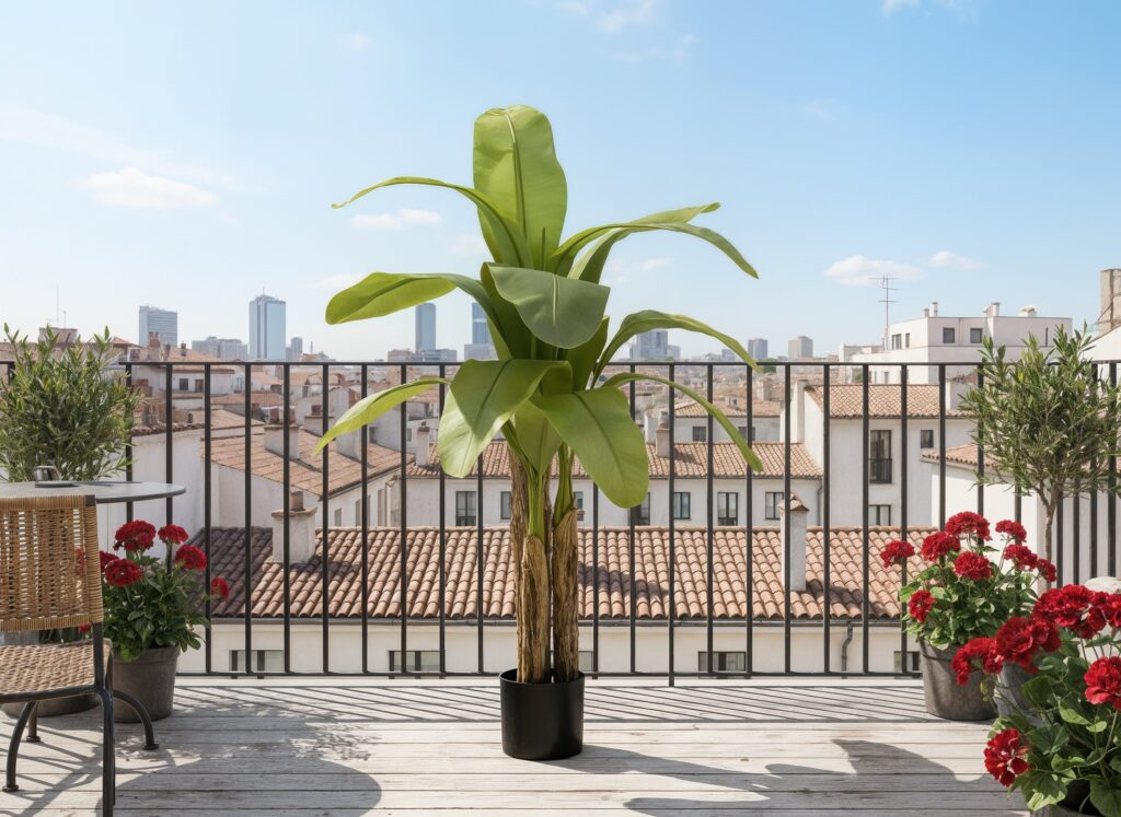 artificial banana tree plant