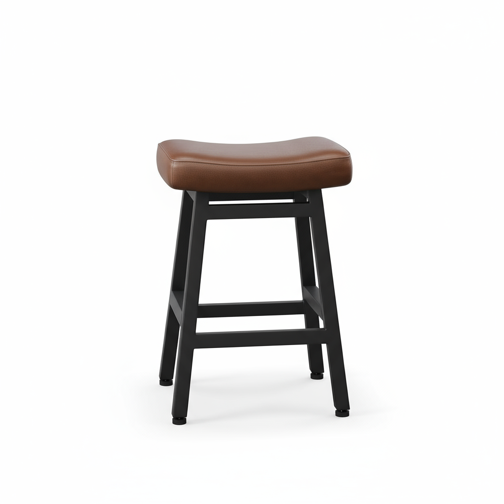 genuine leather bar stools