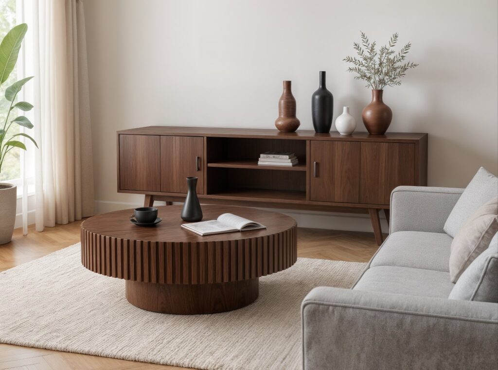 coffee table round coffee table – Small Living Room Furniture