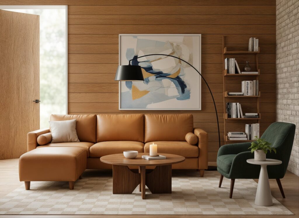 faux leather for sofa - Small Living Room Furniture