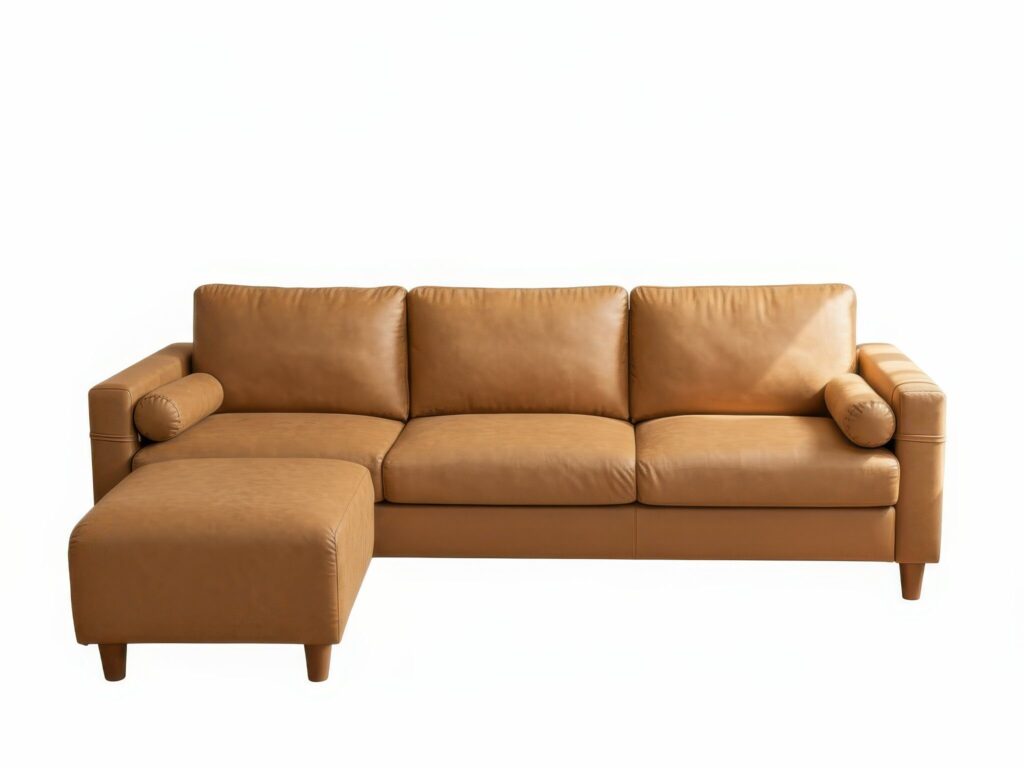 faux leather for sofa - small living room furniture