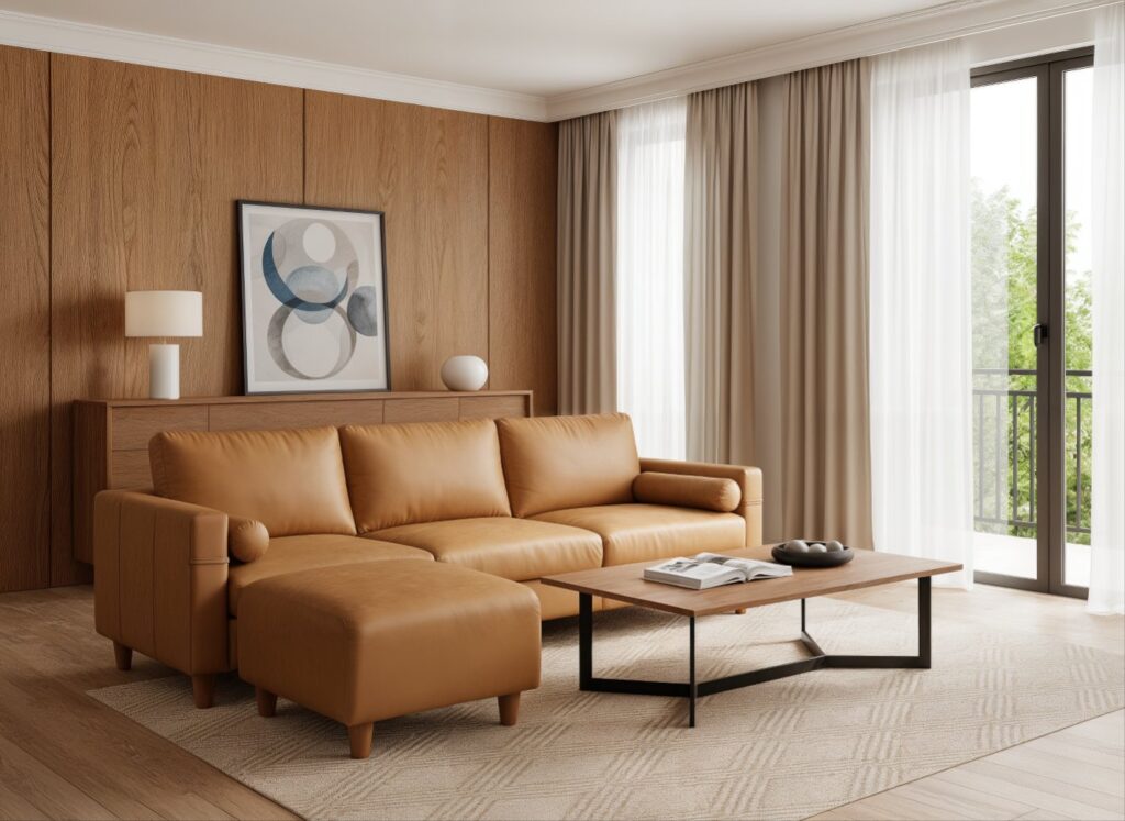 faux leather sofa set - Small Living Room Furniture