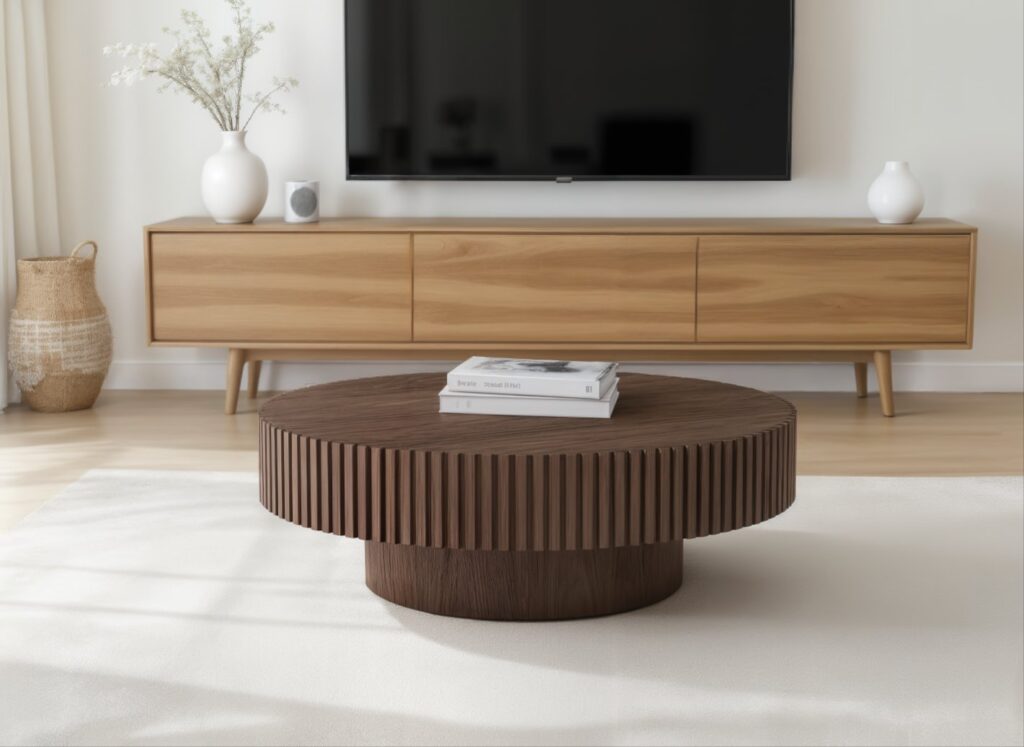 round rattan coffee table – Small Living Room Furniture