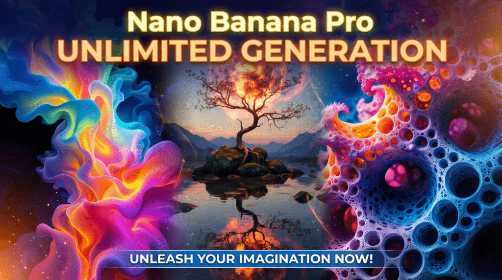 Nano Banana Pro Unlimited image generation